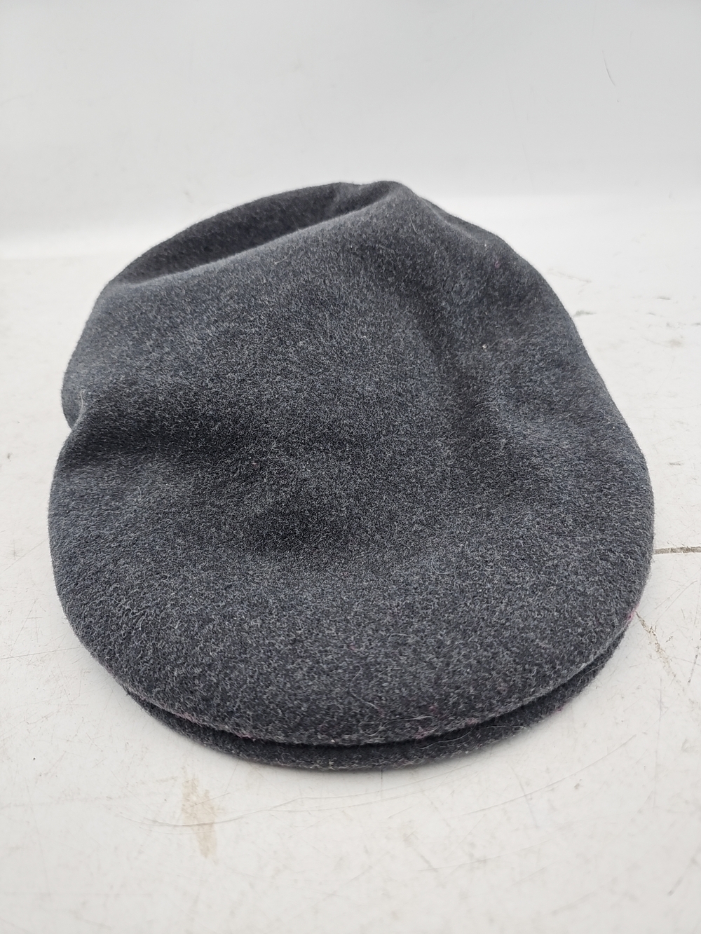 Kangol 504 Grey Wool Flat Cap